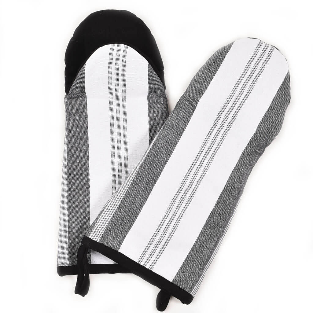 Barbecue Mitt | Black & White