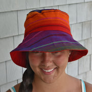 Adult Bucket Hat | Bright Rainbow