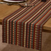 Cuadritos Table Runner | Forest