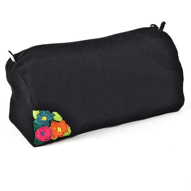 Cosmetic Bag | Hand Embroidered Cosmetic Bag