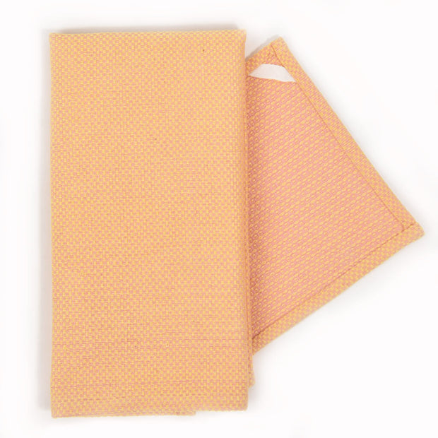 Hache Dish Towel with Dish Cloth | Peach
