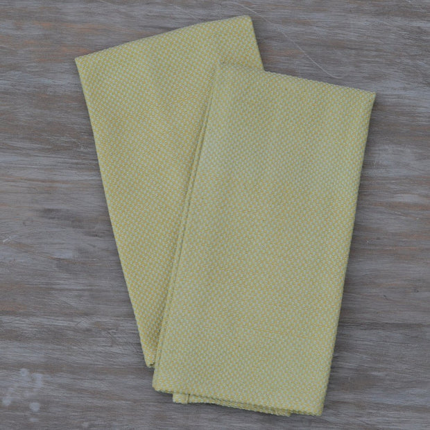 Hache Dish Towels Celery & Butter Yellow