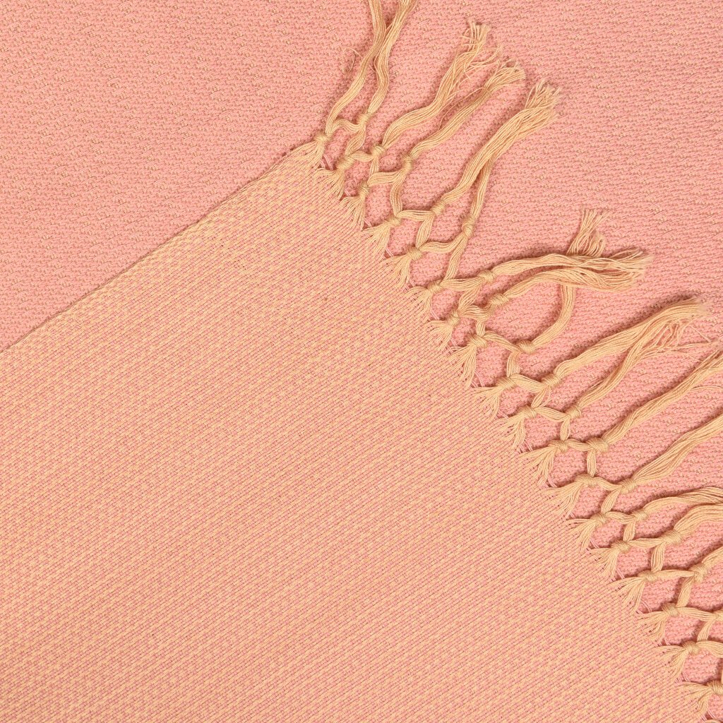 Soft & Neutral Shawl | Champagne & Pink