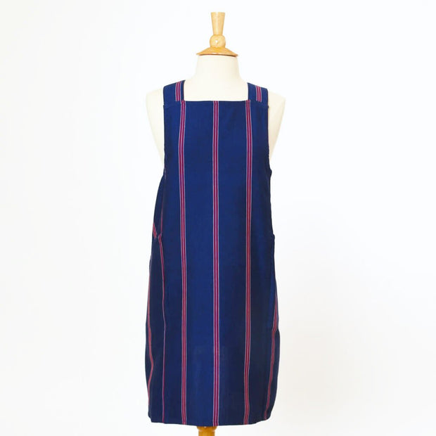 Crossback Apron | Red, White & Blues
