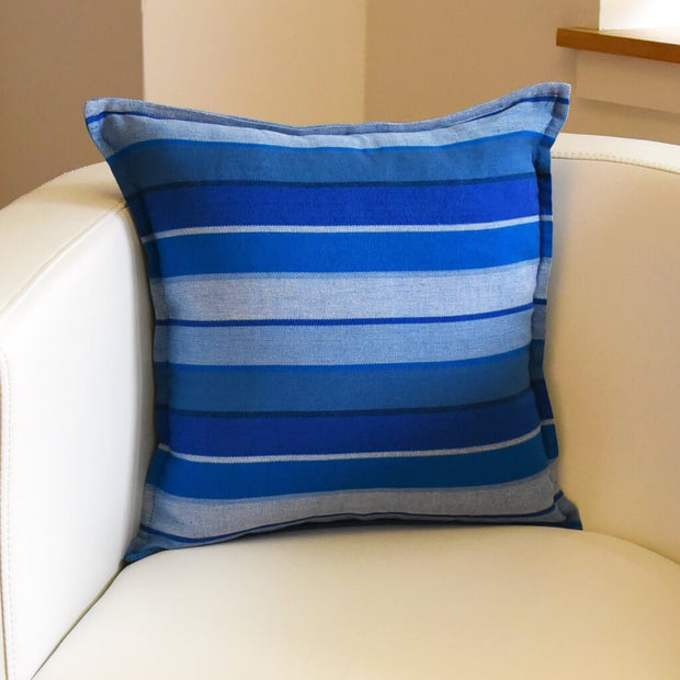 Mayamam Stripes Pillows | Stormy Blues