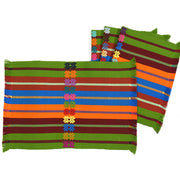 Guatemala Hand Woven Celebration Placemat Set | Forest