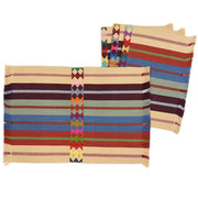 Guatemala Hand Woven Celebration Placemat Set | Muted Earth Tones