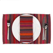 Striped Placemats | Berry Jubilee