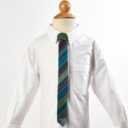 Men's & Boy's Tie Matching Set | Quetzal jade