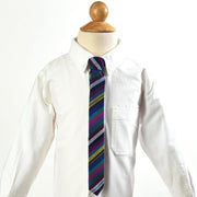 Boy's Necktie | Cobalt Stripe