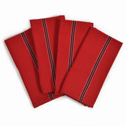Table Napkins | Cajola Red Stripe