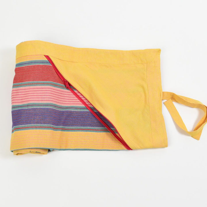 Cotton Beach Throw | Carousel Stripe