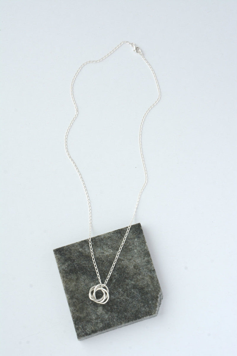 Beautiful Mess Sterling Necklace