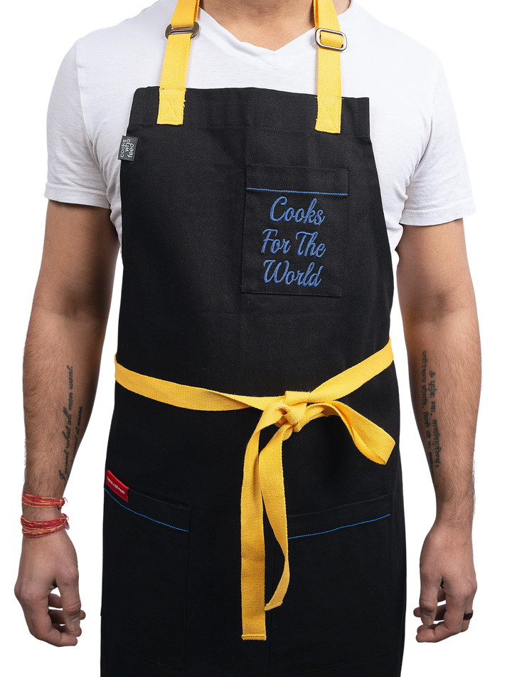 Cooks For The World Apron - Provides 100 Meals + $5 Donation to World Central Kitchen