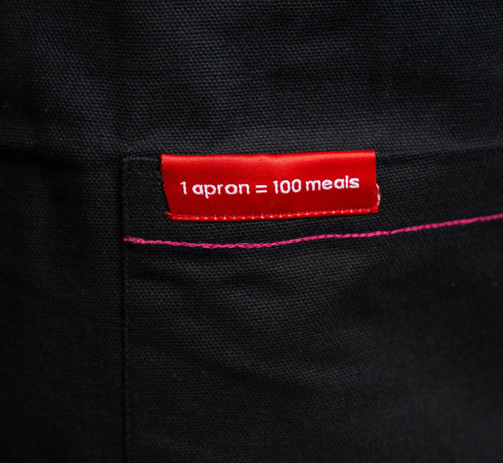 The Mini Chef Devan Rajkumar Apron - provides 100 Meals