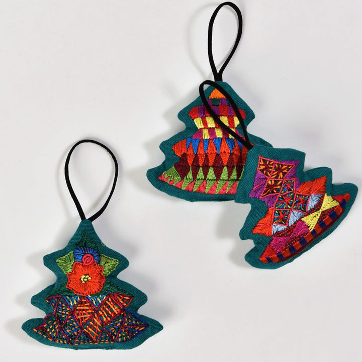 Hand embroidered Christmas Ornaments | Christmas Tree