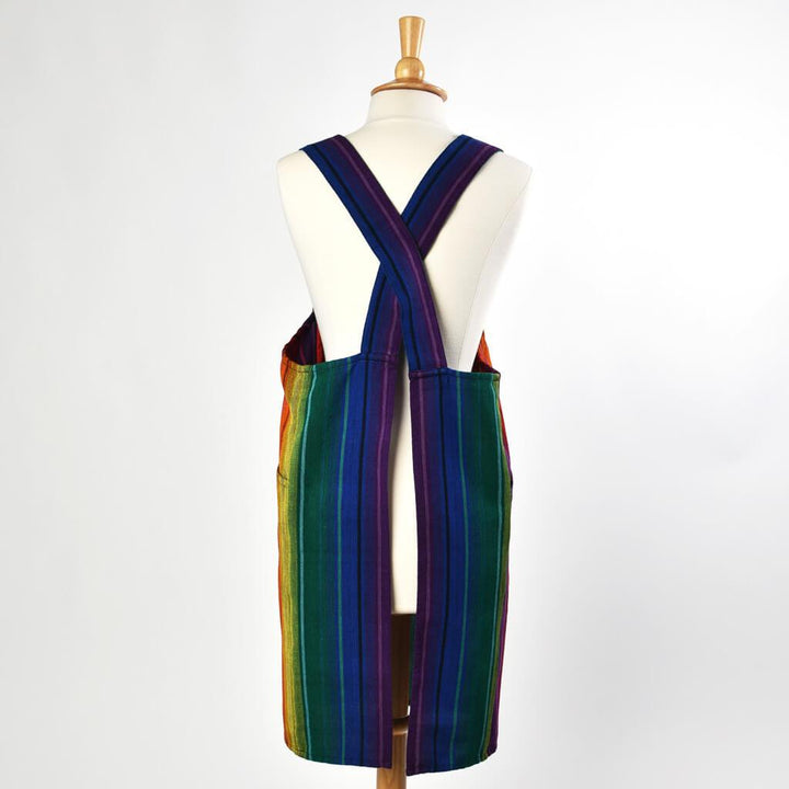 Crossback Apron | Rainbow