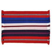 Backstrap Stripe Placemats | Red, White & Blue