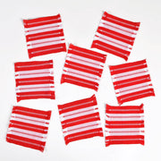 Peppermint Striped Coasters
