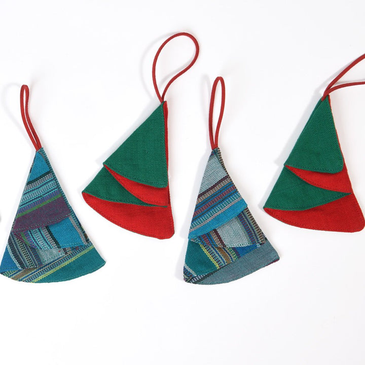 Christmas Ornaments | Origami Folded Trees