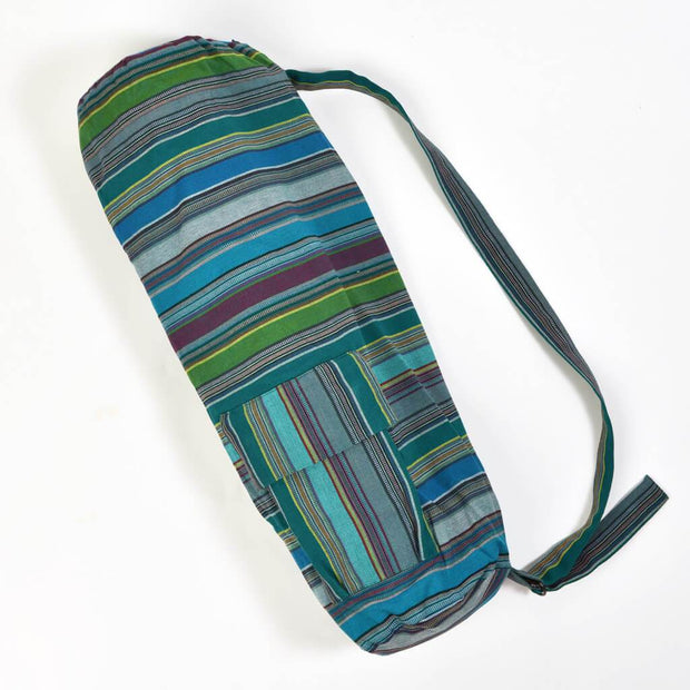Yoga Bag | Quetzal Jade Stripe