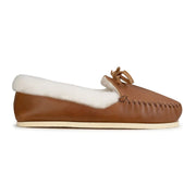 The Women's Cozy Moccasin in Caramel