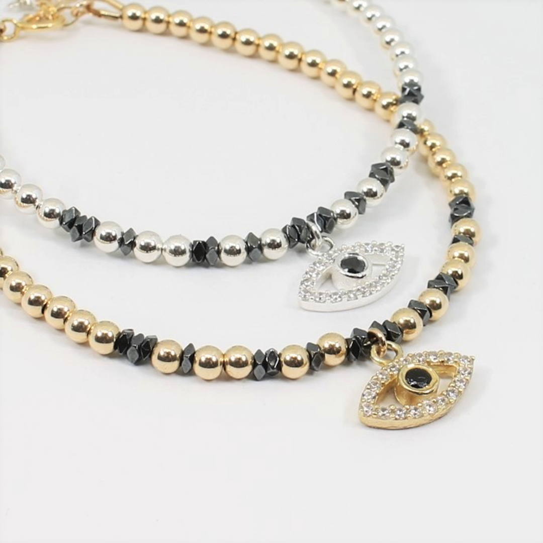 Evil Eye Crystal Bracelet