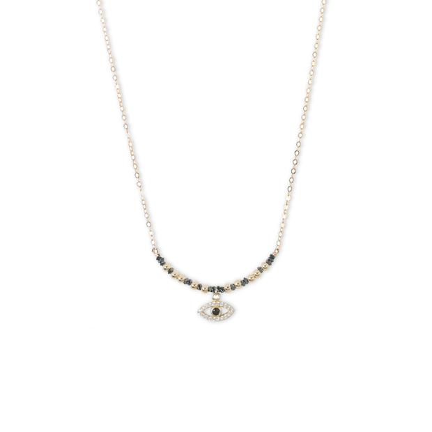 Protect: Evil Eye Crystal Necklace