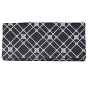 Cotton Long Wallet - Upcycled Canvas Geo Prints