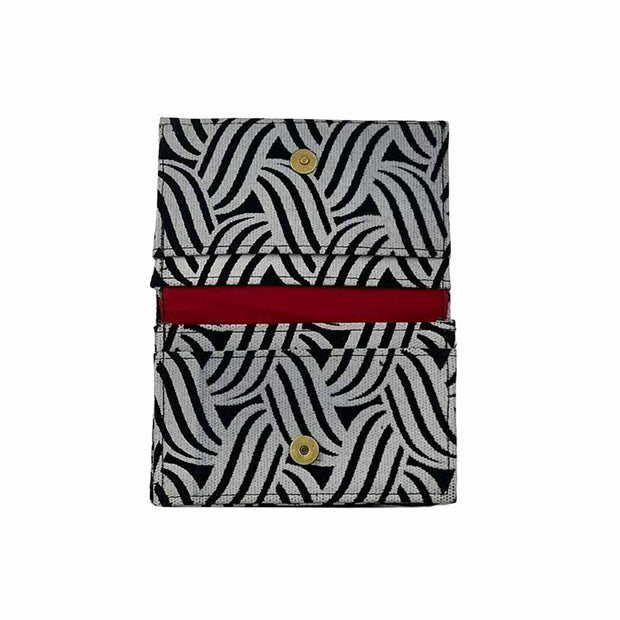 Card Holder - Sustainable Canvas Fall Prints