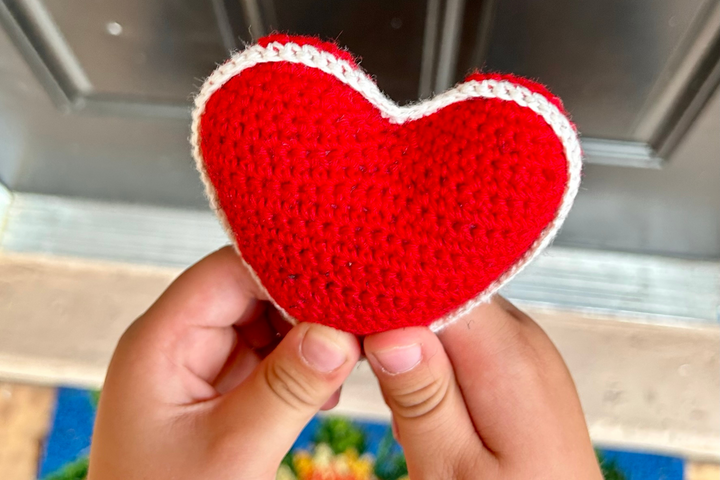 Keep One, Give One Knit Hearts