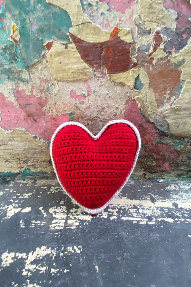 Single Knit Heart
