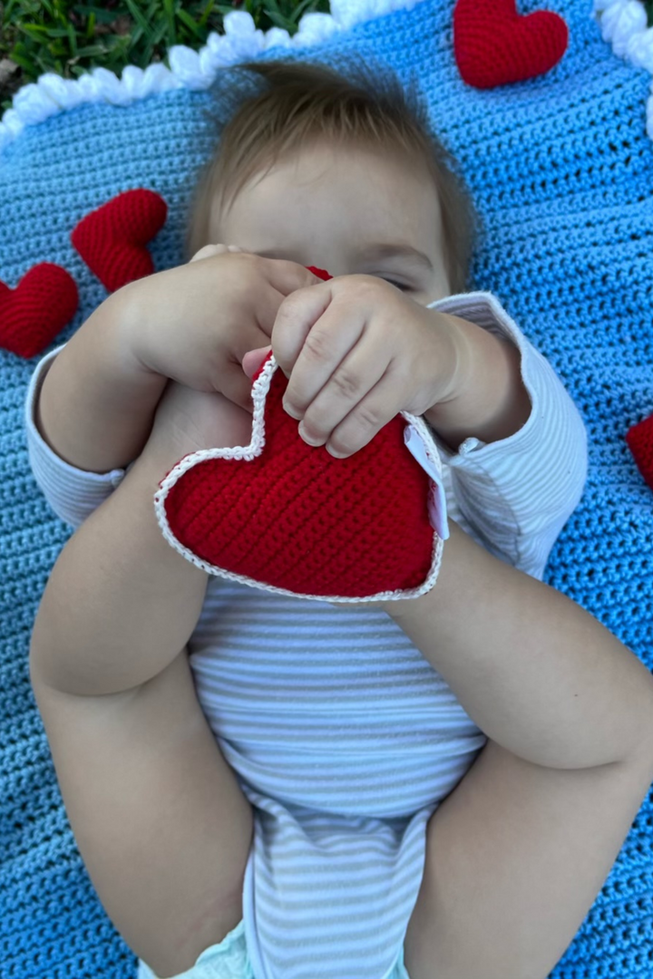 Keep One, Give One Knit Hearts