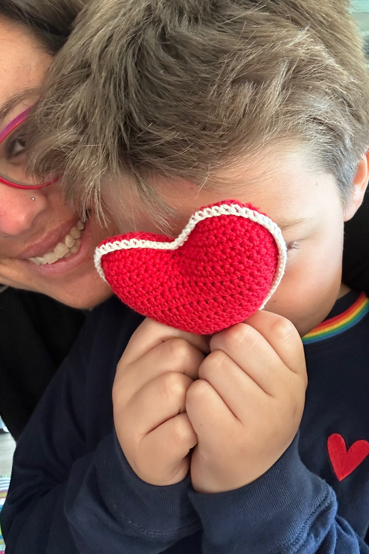 Keep One, Give One Knit Hearts