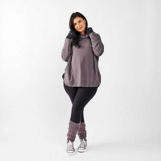 Organic Cotton - One-Size Pullover Pocket Poncho