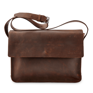The Gabriel Leather Messenger Bag