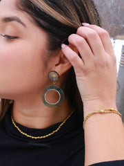 Thicket Resin Loop Earrings