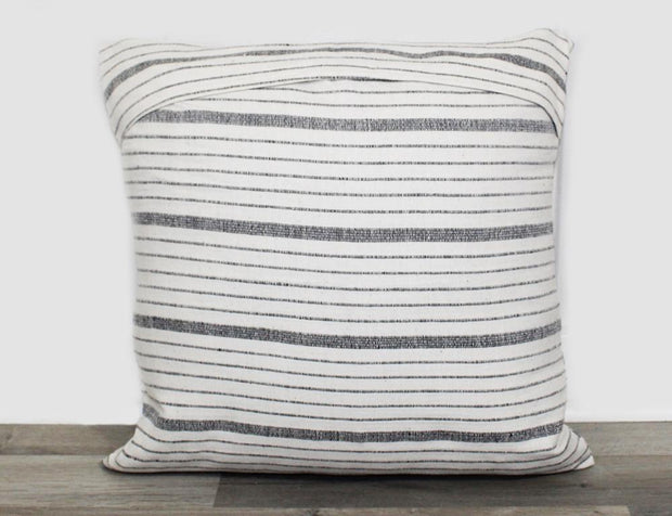 Grey Stripe Pillowcase