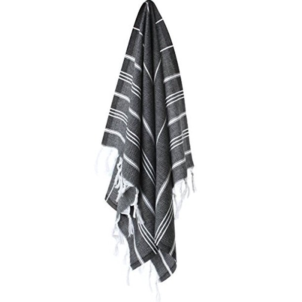 Pure Series: Sustainable Turkish Towel - Black