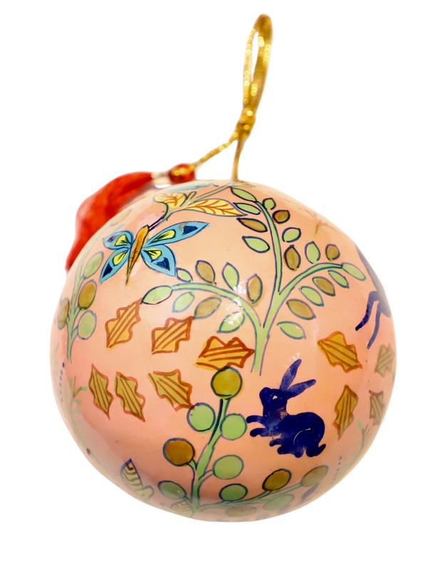 Hand Painted Ball Ornaments- 3" Diameter