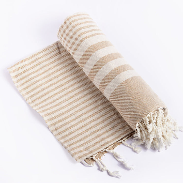 Fethiye Blanket Throw - Beige