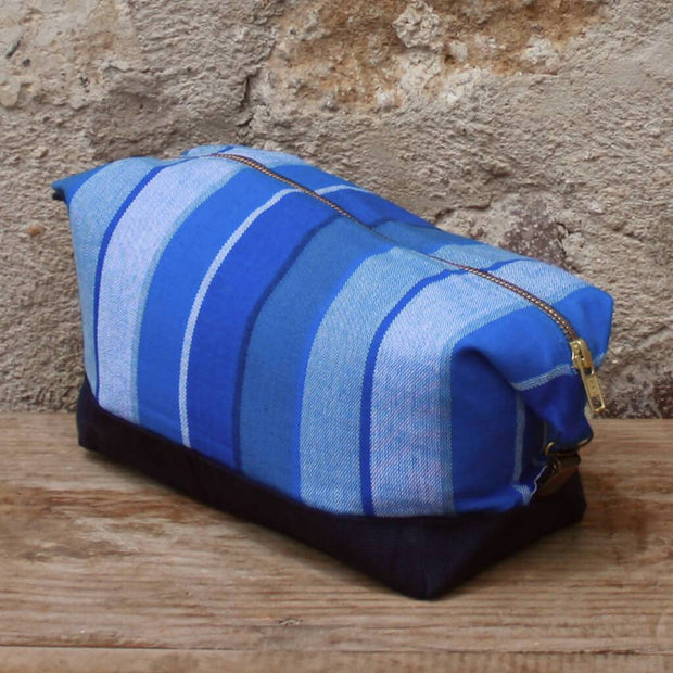 Toiletry Bag | Stormy Blues