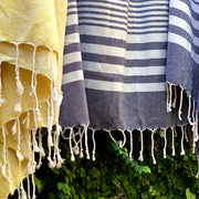 Fethiye Blanket Throw - Blue