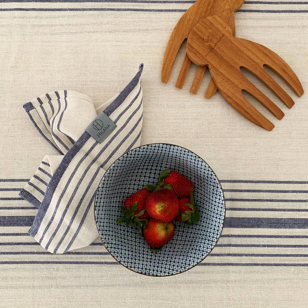 Sustainable Kayseri Tablecloth Set - Blue