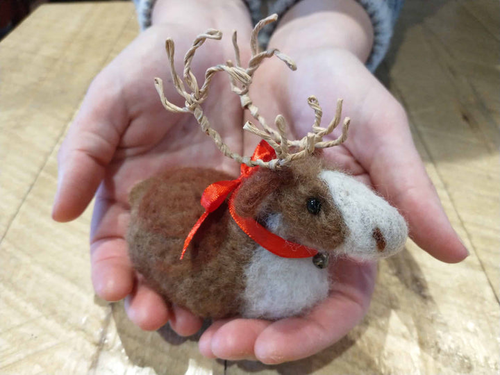 Reindeer or Caribou Needle Felting Kit