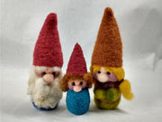 Gnome Family Needle Felting Kit