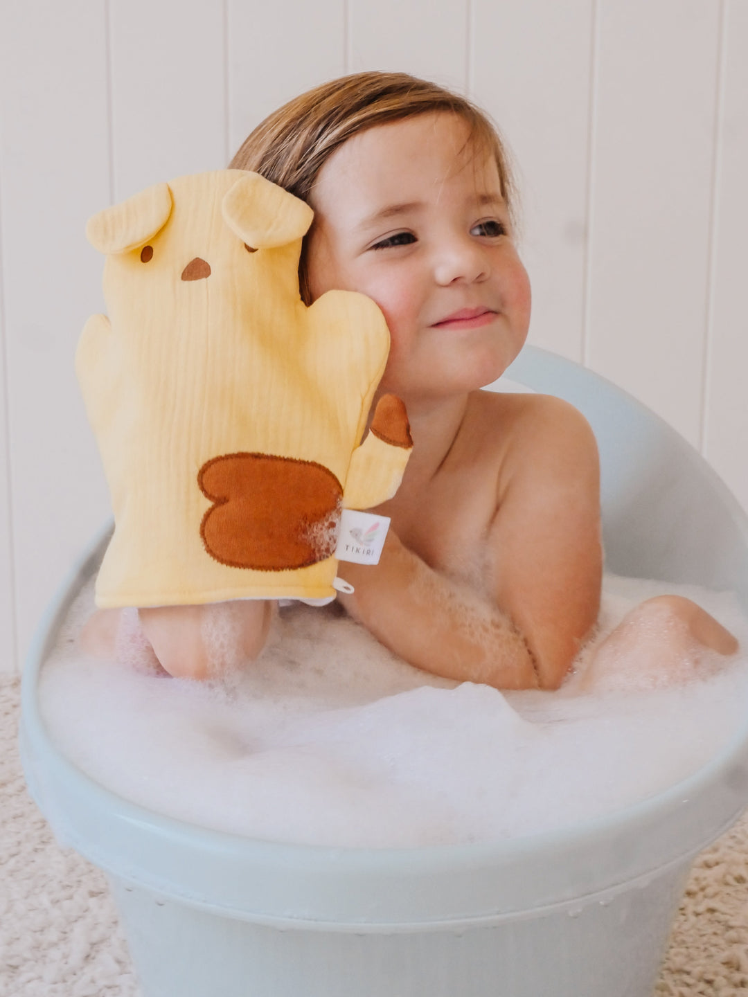 Farm Bath Mitt - Puppy