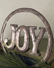Joy Circle Metal Art