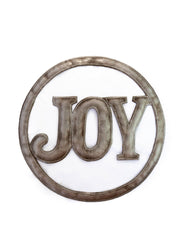 Joy Circle Metal Art