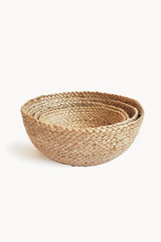 Kata Small Hand-braided Jute Bowl - Natural (Set of 4)